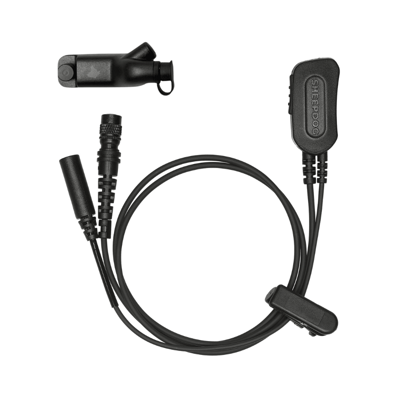 TSUNAMI™ Waterproof (IP67) PTT/Mic, Quick Disconnect (Alligator Clip)
