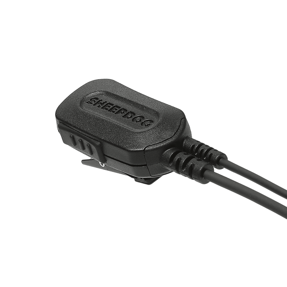 TSUNAMI™ Waterproof (IP67) PTT/Mic, Quick Disconnect (Alligator Clip) - Sheepdog Microphones