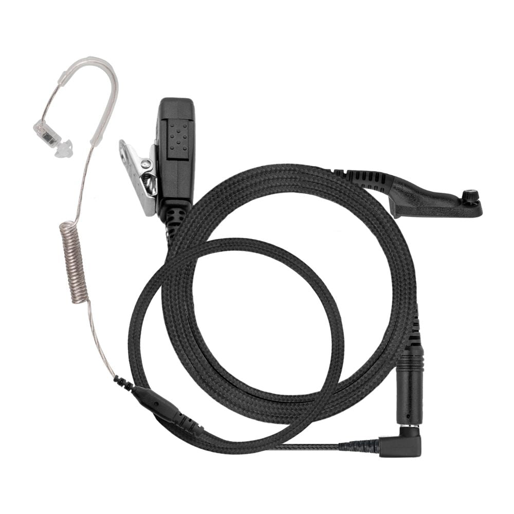 ZULU 1 - Wire Surveillance Kit, Tactical (Braided) - Sheepdog Microphones