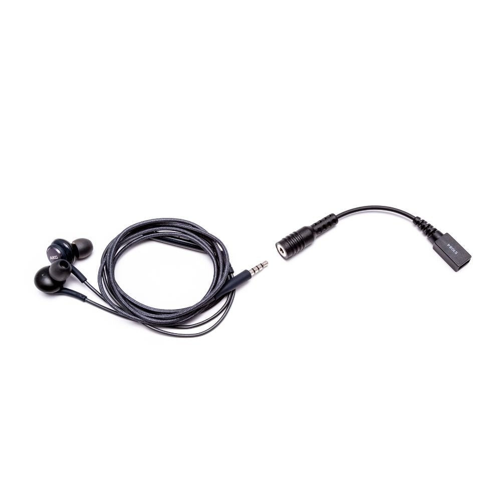 3.5mm Female Adapter for Acoustic Tube Surveillance Earpieces - Sheepdog Microphones