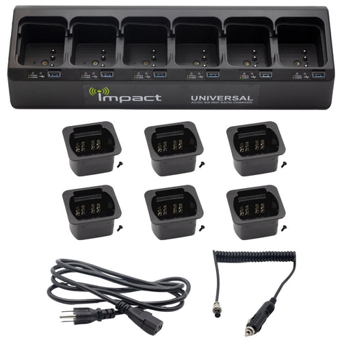 6-Unit Charger, Motorola XTS5000 XTS3000 XTS2500