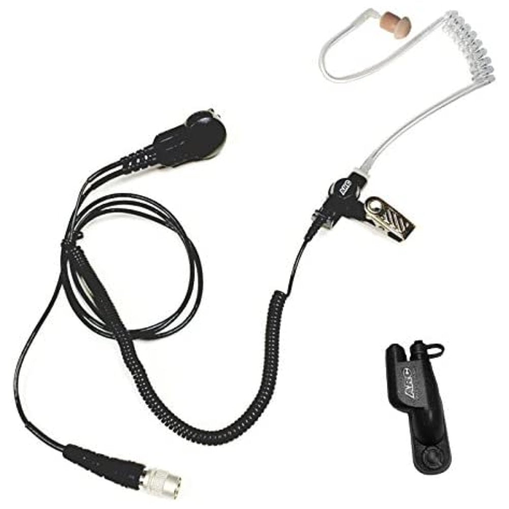 ARC T21012QD Police Lapel Mic for Kenwood TK and NX Multi-Pin Radios - Sheepdog Microphones