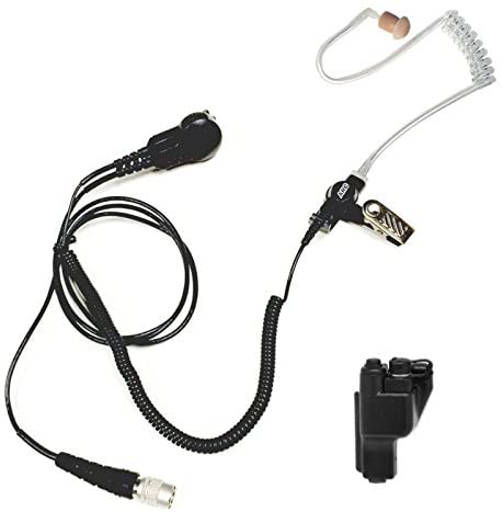 ARC T21045QD Police Lapel Mic with Quick Release Adapter for Motorola XTS Radios - Sheepdog Microphones®