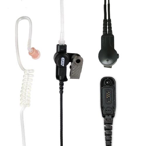 ARC T21075 Police Lapel Mic with for Motorola APX Radios - Sheepdog Microphones