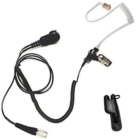 ARC T21075QD Police Lapel Mic with Quick Release Adapter for Motorola APX Radios - Sheepdog Microphones®