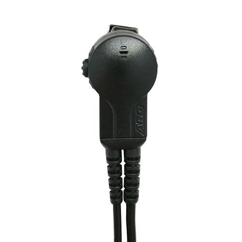 ARC T21075QD Police Lapel Mic with Quick Release Adapter for Motorola APX Radios - Sheepdog Microphones®