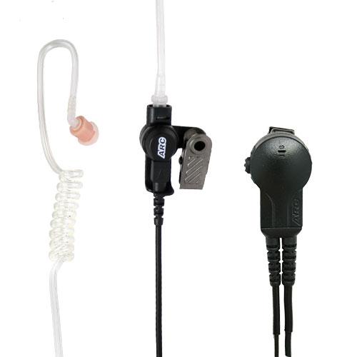 ARC T21075QD Police Lapel Mic with Quick Release Adapter for Motorola APX Radios - Sheepdog Microphones®