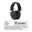 Audio Armor Hearing Protection Headset with Bluetooth Adapter and PTT for Harris XG100P XL150P XL185 XL200P - Sheepdog Microphones