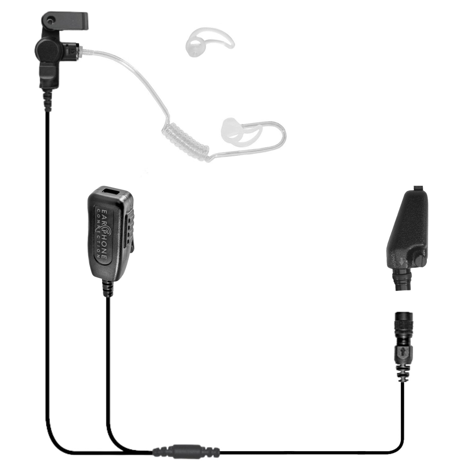 ExpertPower Kit De Vigilancia Para Auriculares Con Icrófono PTT Para - Foto 6