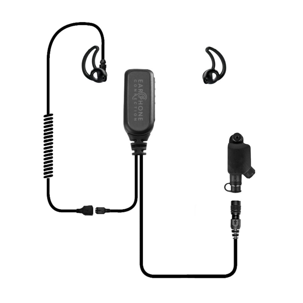 Hawk EP13R7EC M1 Micro Sound Lapel Mic, Motorola R7 - Sheepdog Microphones