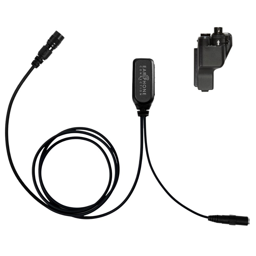 Hawk Lapel Mic, Tactical PTT, 3.5mm Earpiece Port - Sheepdog Microphones