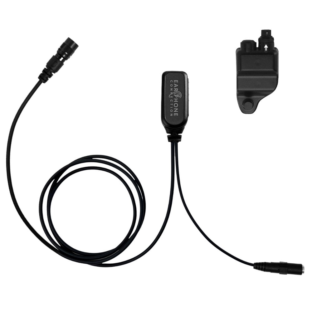 Hawk Lapel Mic, Tactical PTT, 3.5mm Earpiece Port - Sheepdog Microphones