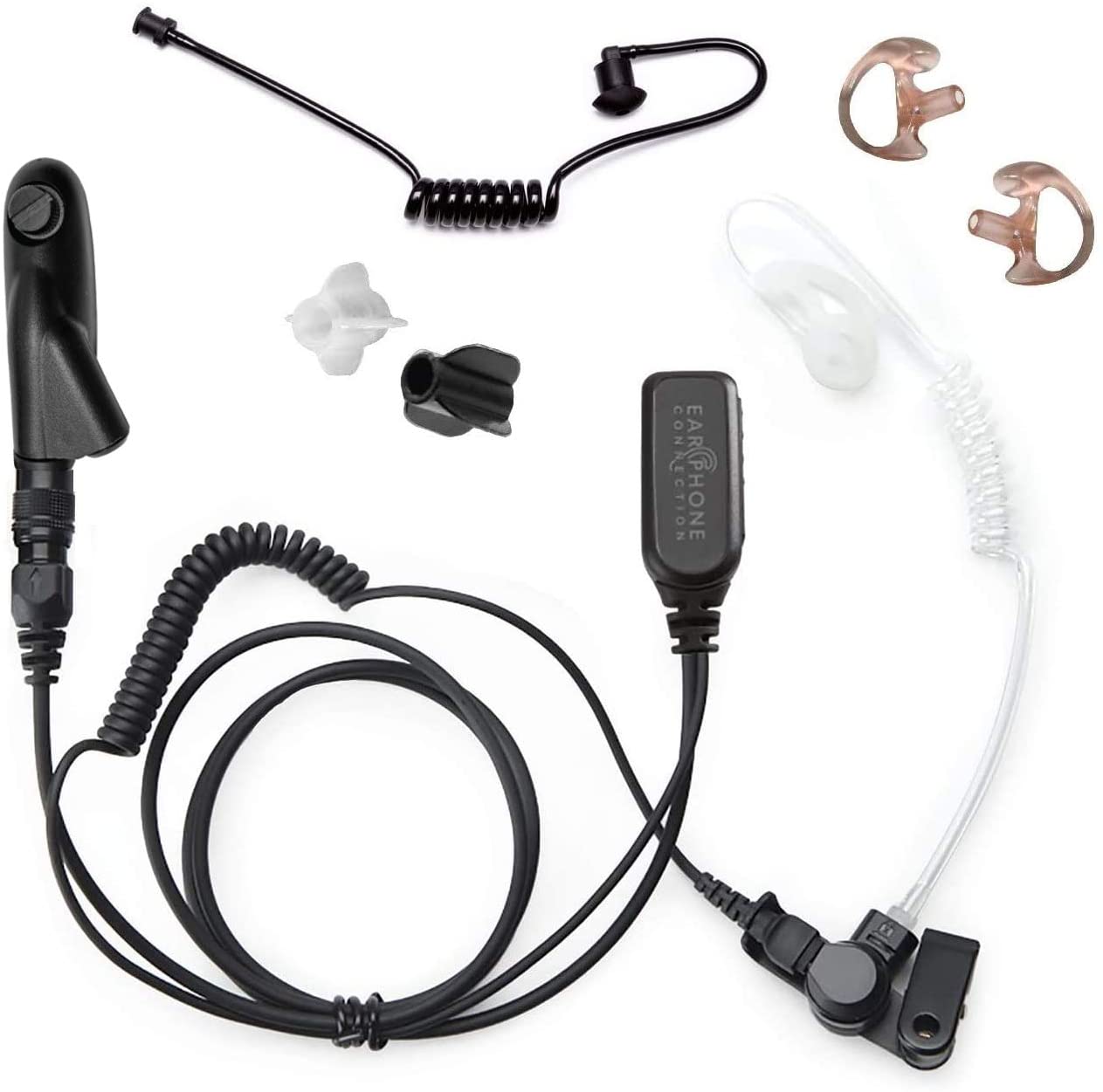 Hawk Lapel Mic with Quick Release Adapter for Harris XG100P XL185 XL200 Series - sheepdogmics.com