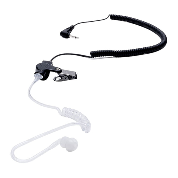 Impact 3.5mm Listen Only Earpiece with Coiled Acoustic Tube - PRSMA-AT1-SH-3.5L - Sheepdog Microphones®