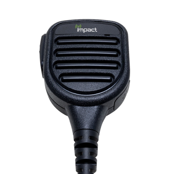 Impact MC4-PRSM-HD9-WP Waterproof Speaker Mic for Harris XG100P XL150P XL185 XL200P Radios - Sheepdog Microphones
