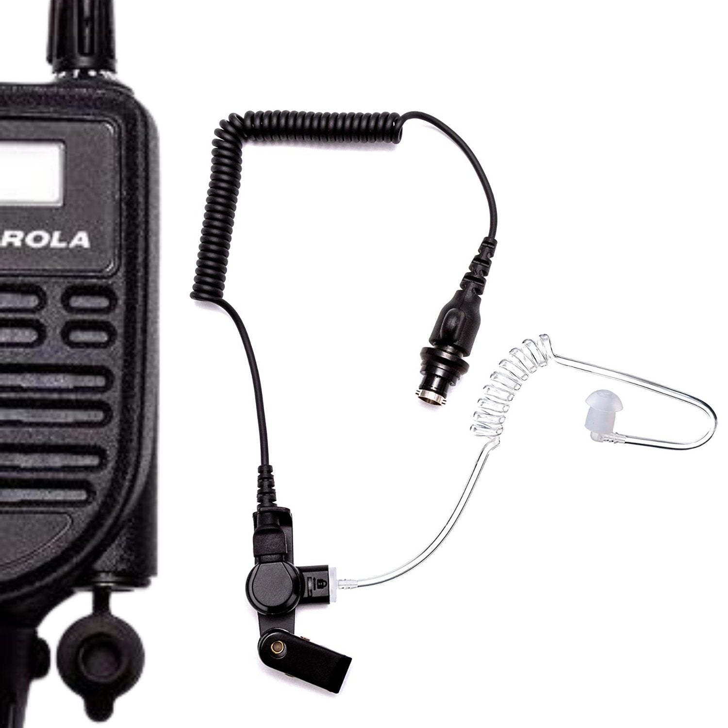 Impact PRSMA-AT1-APX 8-Pin Listen Only Earpiece for Motorola APX Speaker Mics - Sheepdog Microphones®