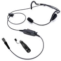 Impact Quick Disconnect Tactical Headset with Boom Mic for Motorola APX Series - Sheepdog Microphones