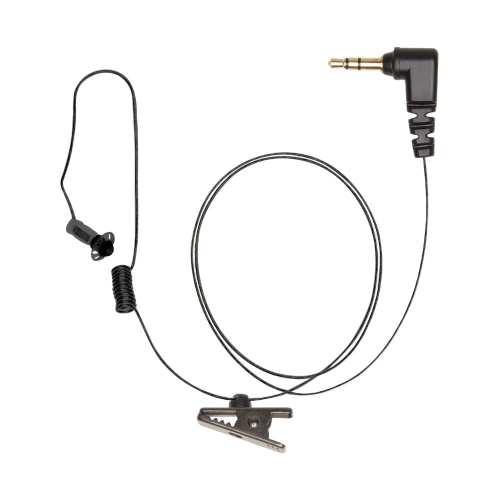 Klein DARK, Listen Only Earpiece, Tubeless, Black - Sheepdog Microphones