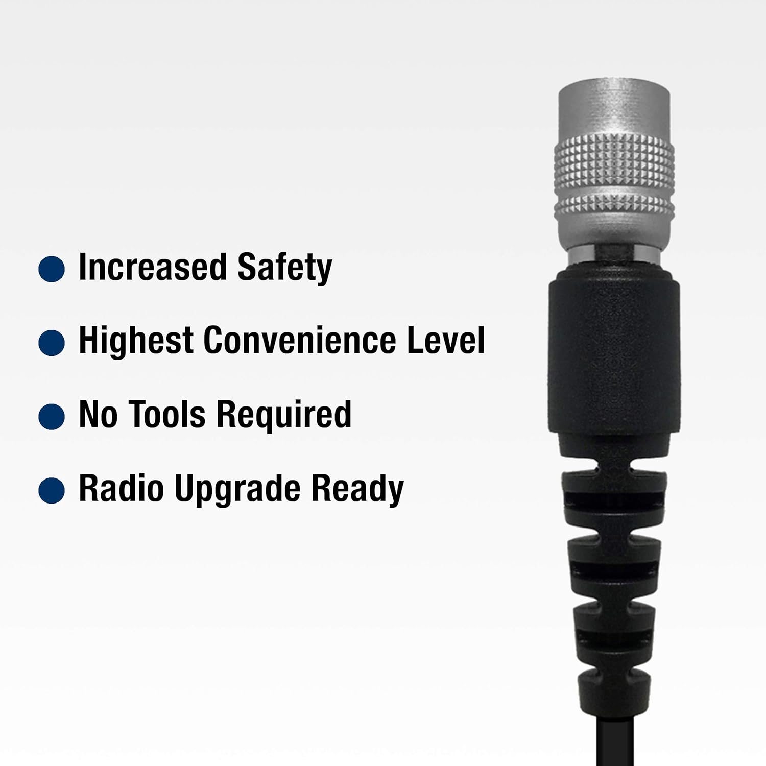 LEO Quick Disconnect Mic, Motorola APX - Sheepdog Microphones