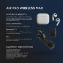 Motorola APX Bluetooth Adapter with Wireless PTT and Earbuds - Sheepdog Microphones