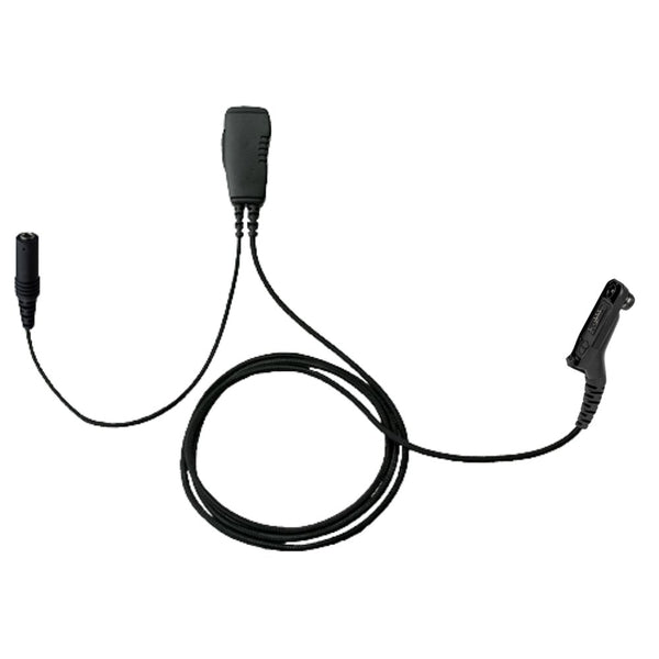 N-ear 1-Wire Surveillance PTT Microphone, Motorola APX - Sheepdog Microphones