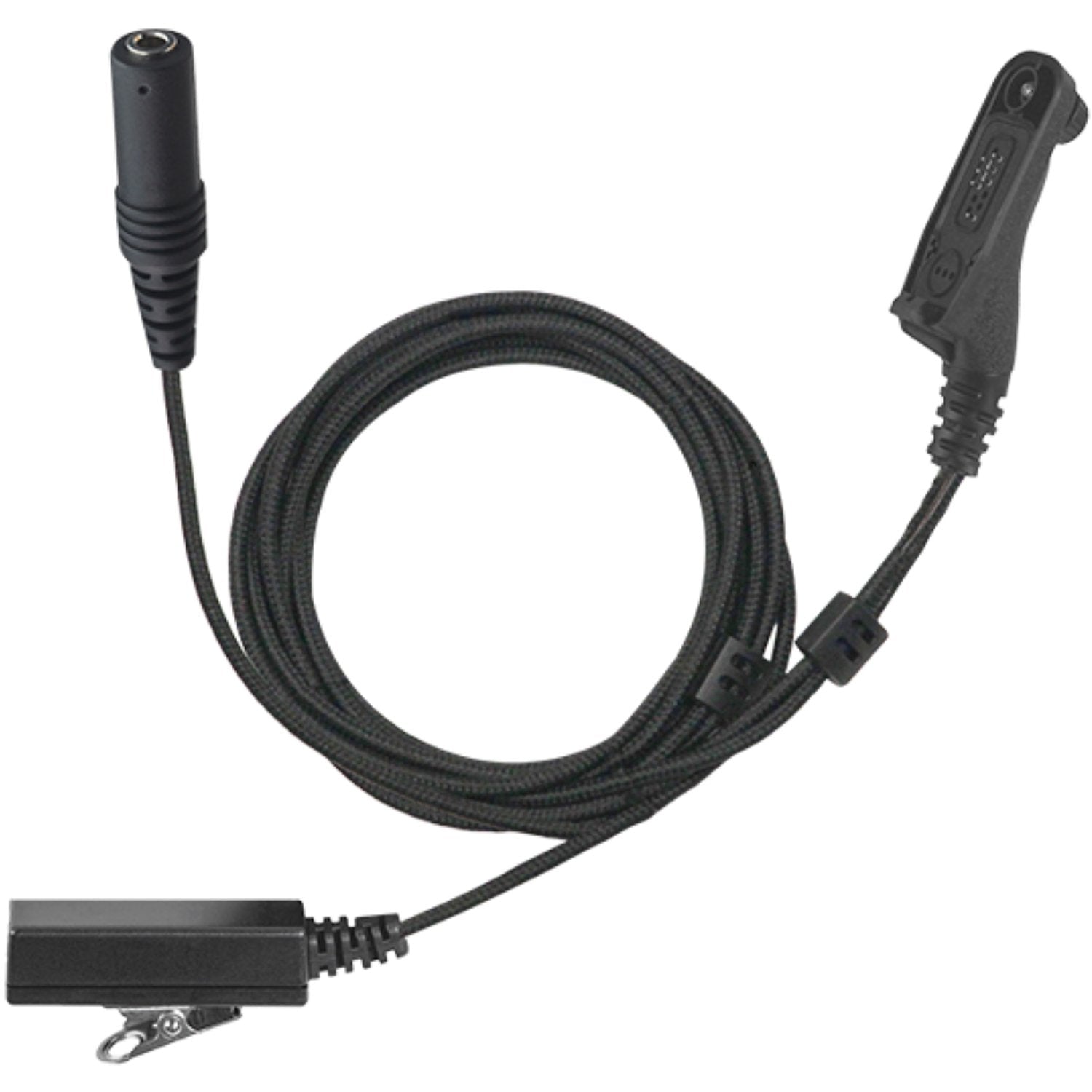 N-ear 2-Wire Surveillance PTT Kit, Motorola APX Series, 3.5mm Earpiece Port - Sheepdog Microphones