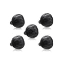 N-Ear Replacement Round Eartips for 360 Flexo and Dynamic Earpieces (5-Pack) - Sheepdog Microphones