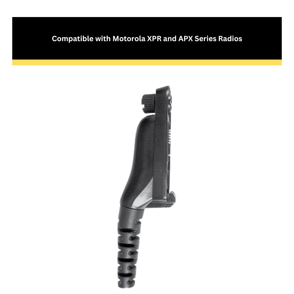 OTTO 2-Wire Surveillance Earpiece Mic Kit, Motorola APX