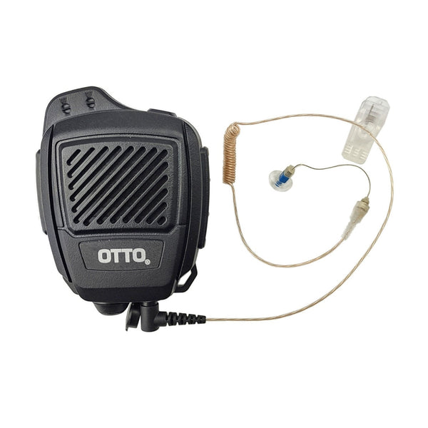 OTTO V1-11568 Covert Tubeless Listen Only Earpiece, 2.5mm Connector, Right Ear - Sheepdog Microphones
