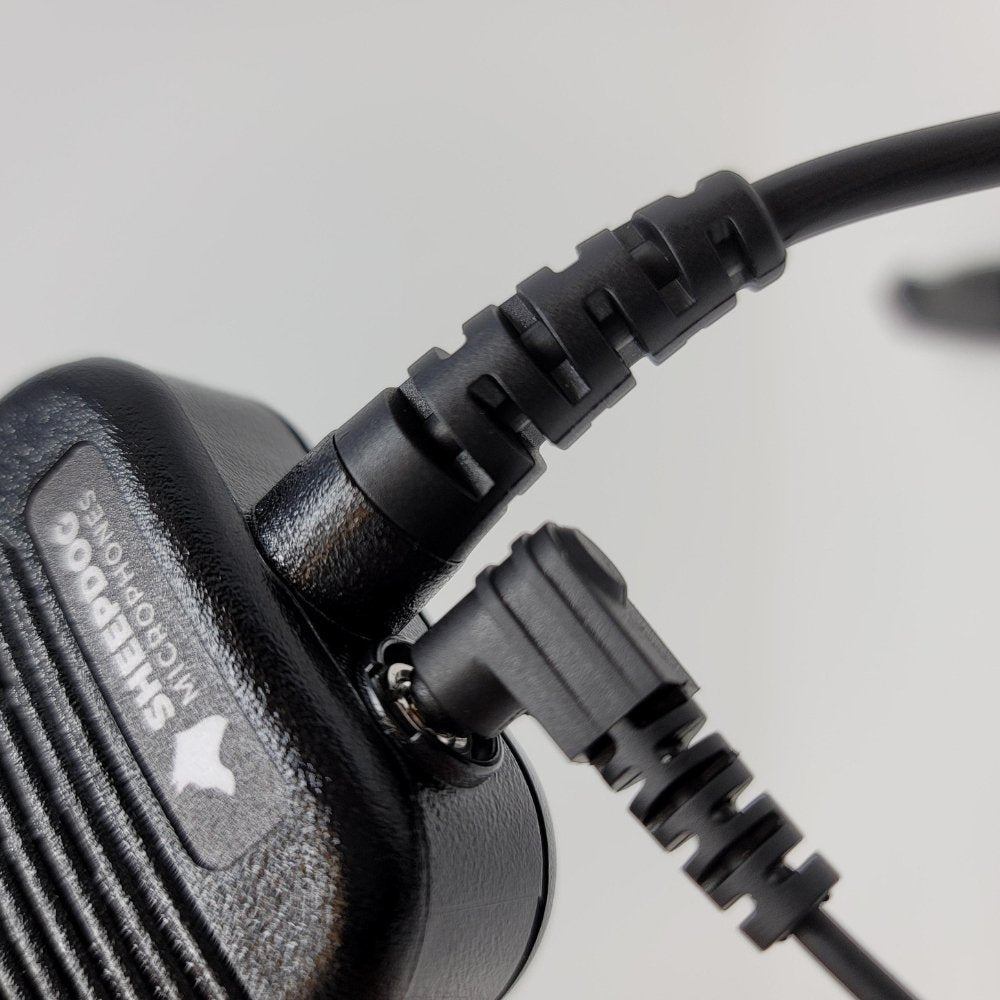 PROFILE Tubeless Listen Only Earpiece, Black, 3.5mm Connector - Sheepdog Microphones