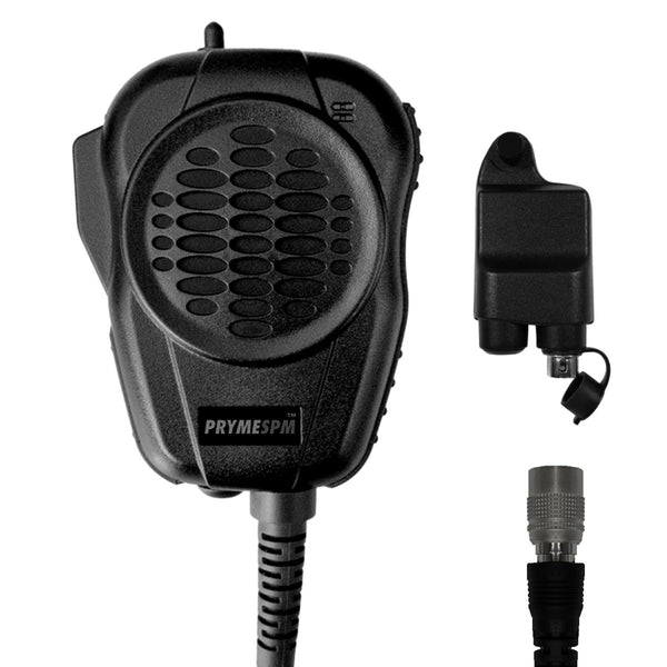 Pryme SPM-4227QD Waterproof Speaker Mic, Harris Jaguar 700P P5100 P7100 P7200 - Sheepdog Microphones