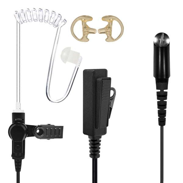 Sheepdog ELITE Lapel Mic Earpiece for Harris XG100P XL150P XL185 XL200P - Sheepdog Microphones