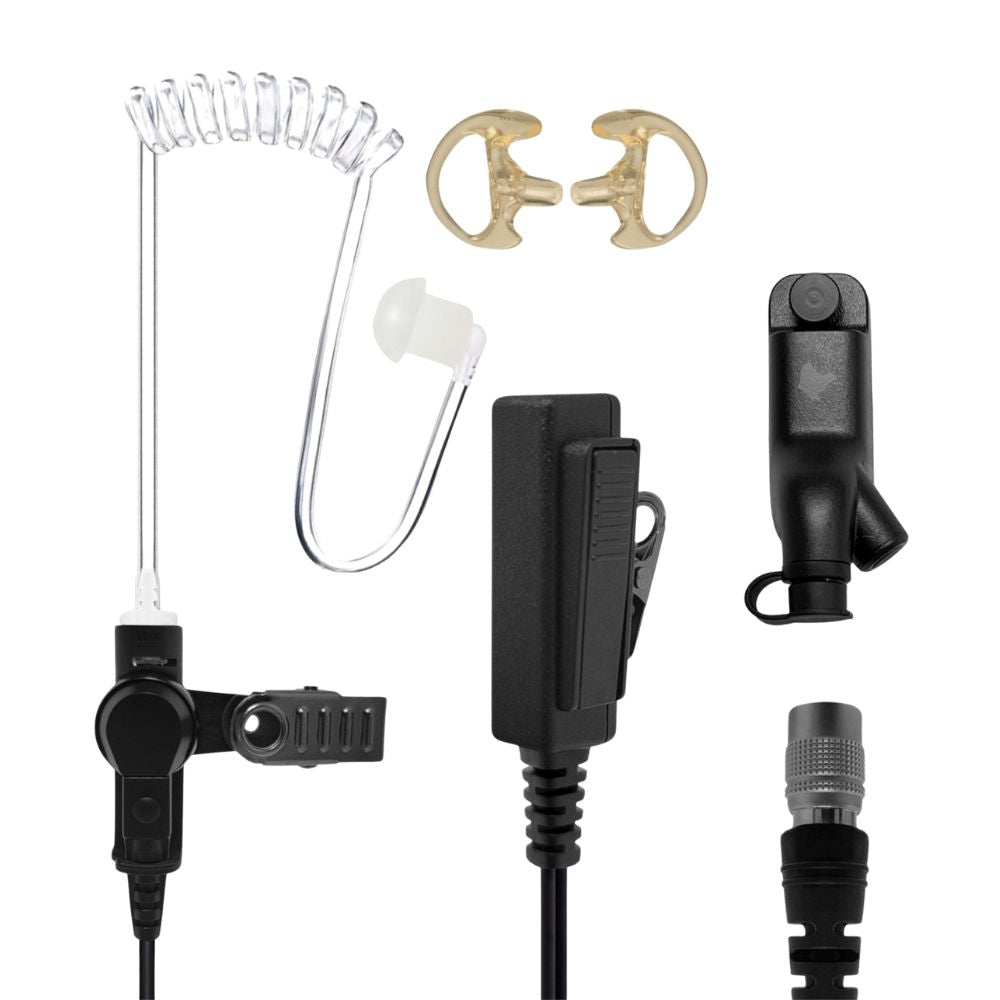 Sheepdog ELITE QD 2-Wire Surveillance Mic, Motorola APX - Sheepdog Microphones