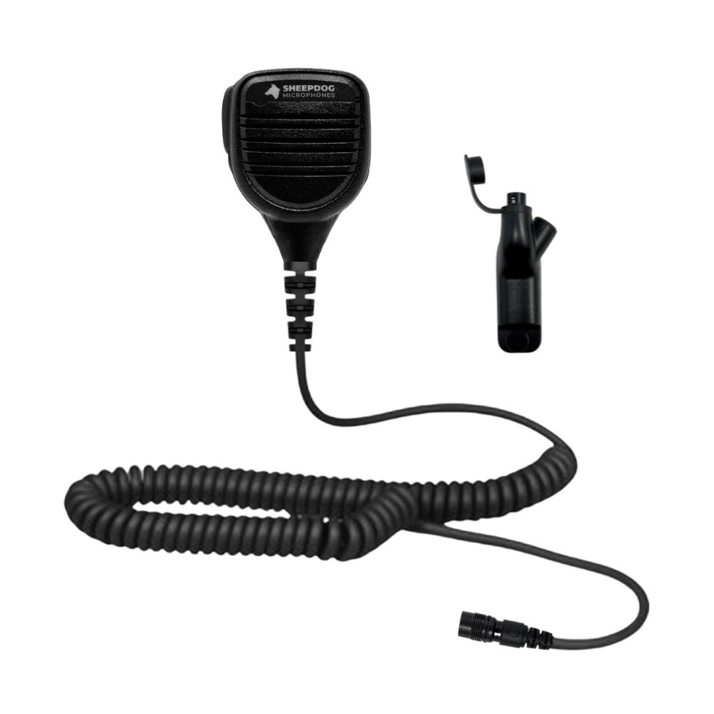 Sheepdog QD Remote Speaker Mic, Motorola APX - Sheepdog Microphones