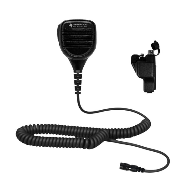 Sheepdog QD Remote Speaker Mic, Motorola XTS - Sheepdog Microphones