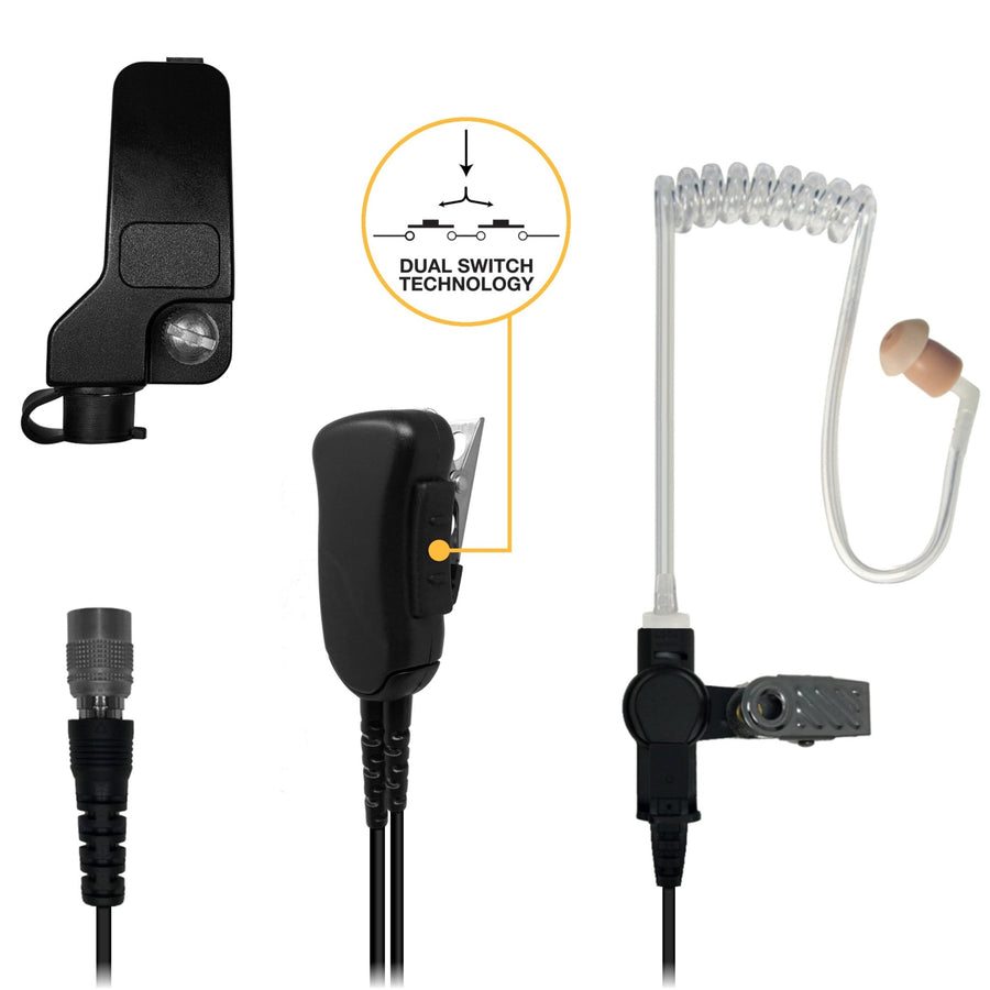 Sheepdog Lapel Microphones for Kenwood TK and NX Police Radios
