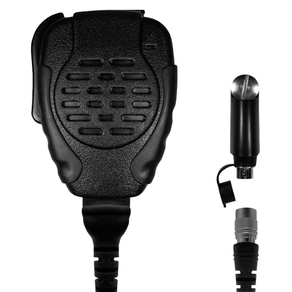 Sheepdog Quick Disconnect Speaker Mic for Harris XG100P XL150P XL185 XL200P Radios - Sheepdog Microphones