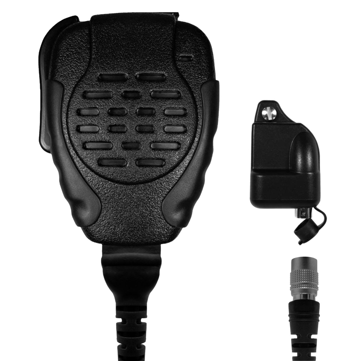 Sheepdog Quick Disconnect Speaker Mic for Harris XG15 XG25 XG75 XL45P XL95P - Sheepdog Microphones