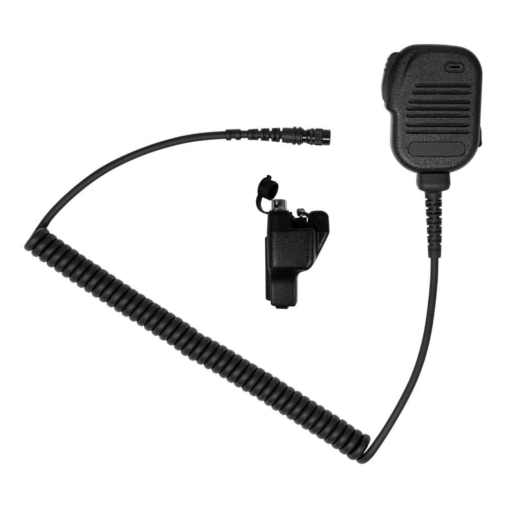 Sheepdog SIERRA Remote Speaker Mic, Quick Disconnect (QD), Motorola XTS - Sheepdog Microphones